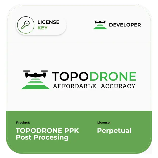TOPODRONE PPK Post Processing бессрочная - Лицензия на ПО