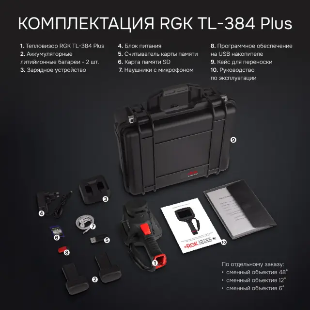 RGK TL-384 Plus - тепловизор