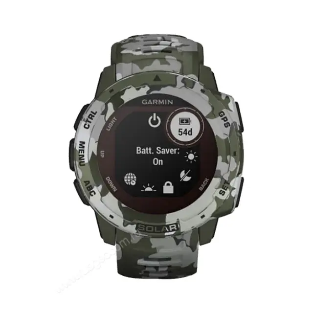 Часы для спорта Garmin Instinct Solar Camo Lichen