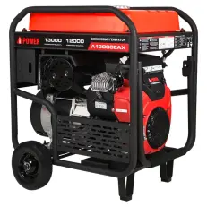 A-iPower A13000EAX - генератор в супертихом зимнем кожухе 1700SS RAL 8019 + блок автозапуска A-iPower 230В/400В 100А 8 ПИН