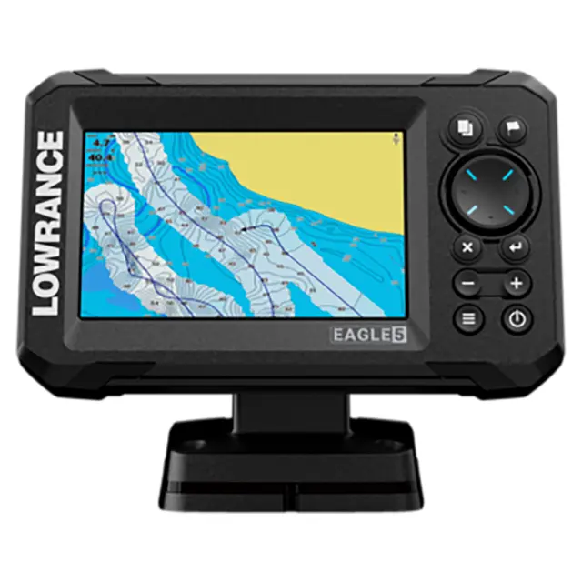 Lowrance Eagle 5 с датчиком SplitShot HD - эхолот