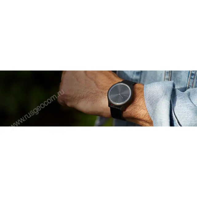 Часы с gps Garmin Vivomove Style розовое золото с белым силиконовым ремешком