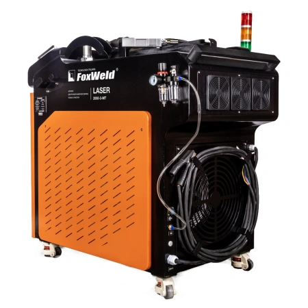 FoxWeld LASER 2000-3-МТ - аппарат для ручной лазерной сварки, резки и очистки