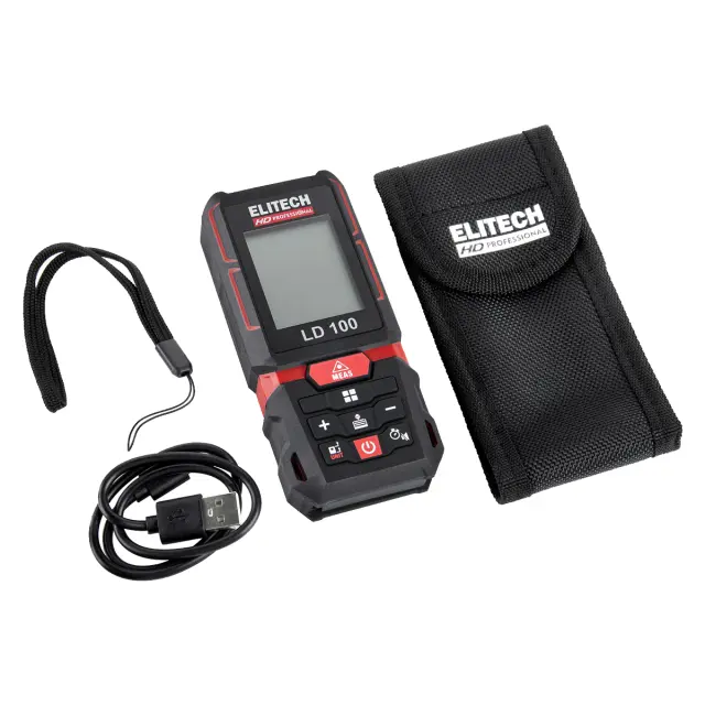 Elitech HD LD 100 - лазерный дальномер