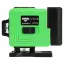 AMO LN 3D-360-3 с калибровкой - лазерный нивелир с зеленым лучом