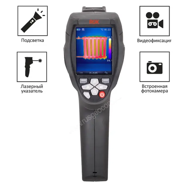 Тепловизор RGK TL-80 с поверкой