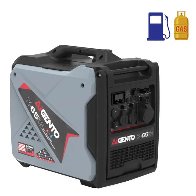 AiGento X-65iG - инверторный двухтопливный генератор