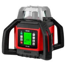RGK SP-500 с калибровкой - ротационный нивелир (ротационный / красный луч / 900м с приемником / АКБ)