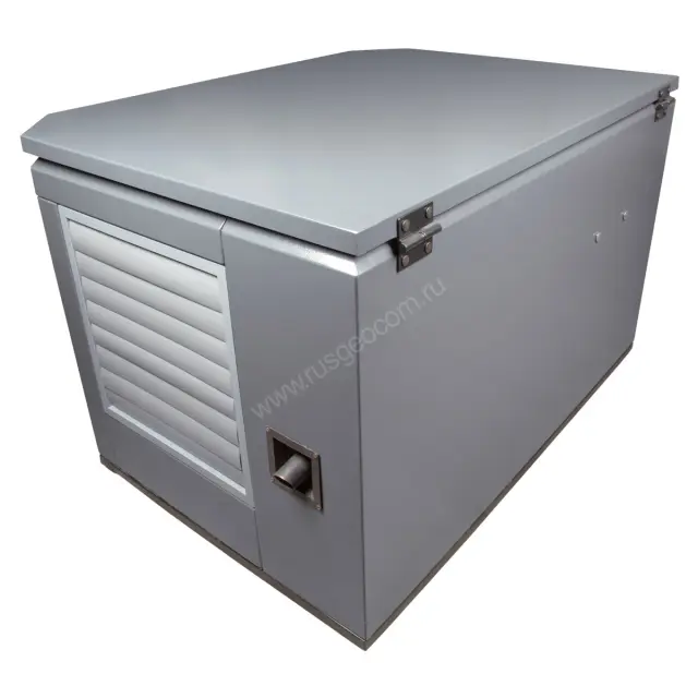 SUNREKA G10000EAX в тихом зимнем кожухе 1200 RAL 7024 - бензиновый генератор