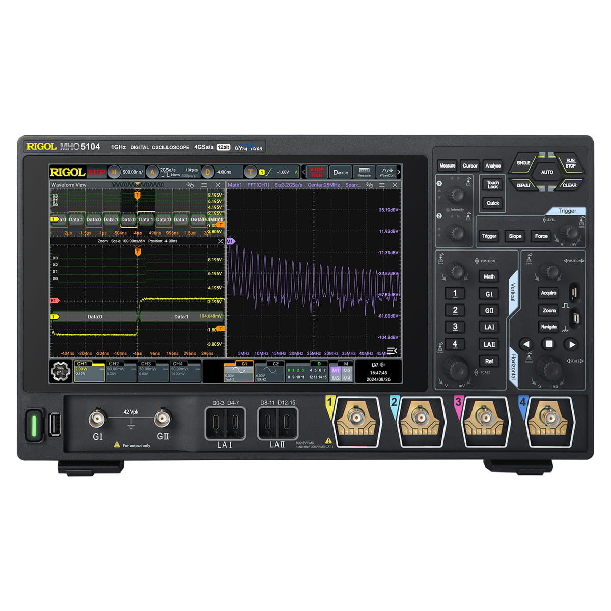 RIGOL MHO5104 - цифровой осциллограф