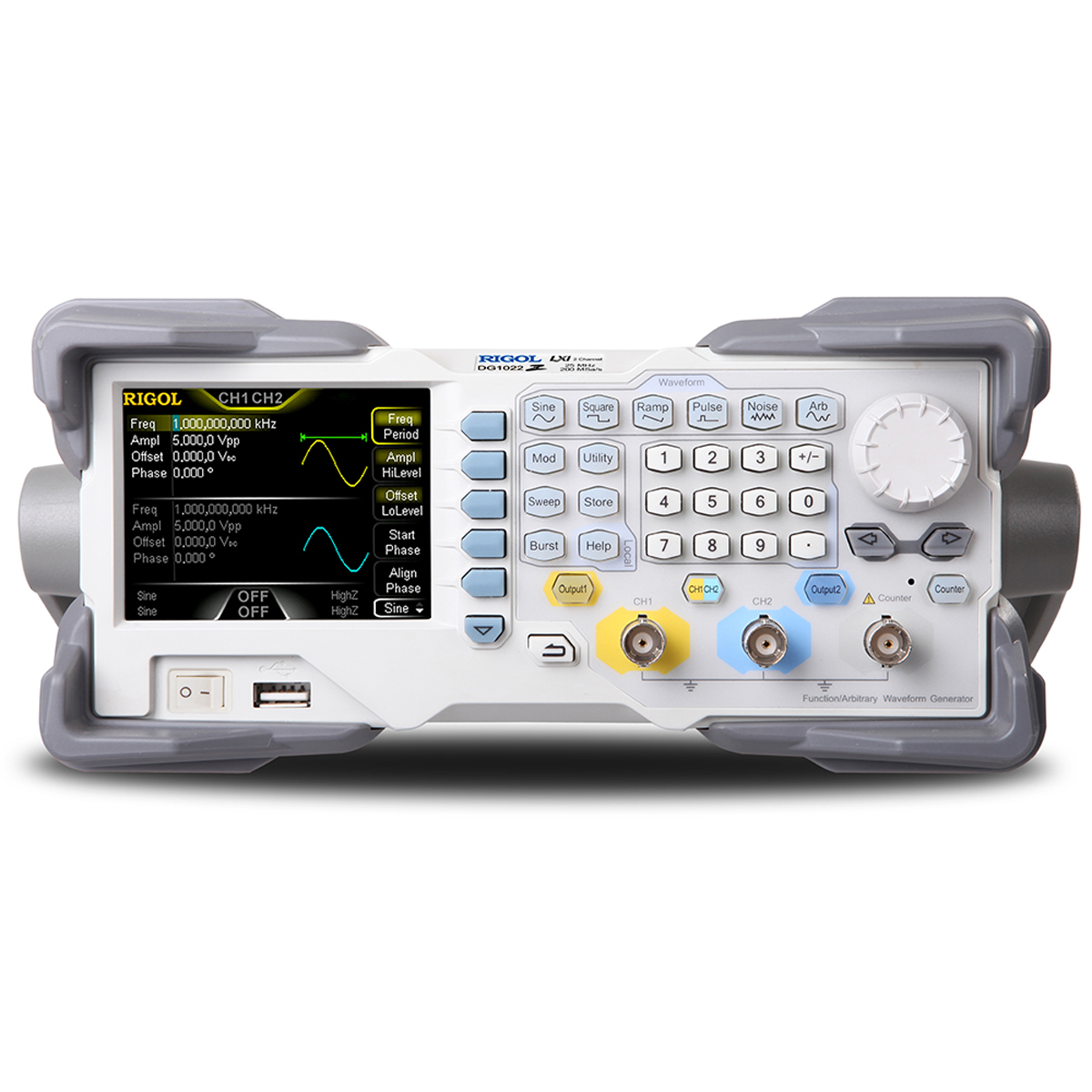 RIGOL DG1022Z - универсальный генератор сигналов