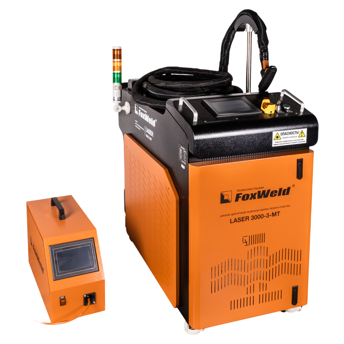 FoxWeld LASER 3000-3-МТ - аппарат для ручной лазерной сварки, резки и очистки