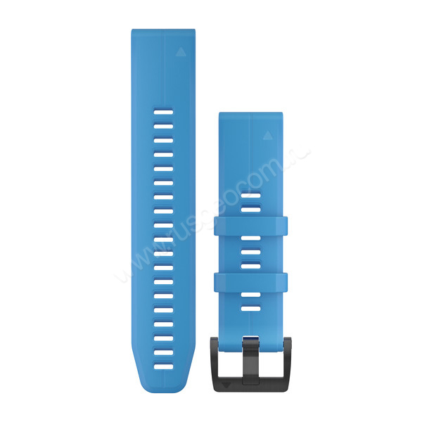 Ремешок сменный Garmin QuickFit 22 мм (силикон) синий