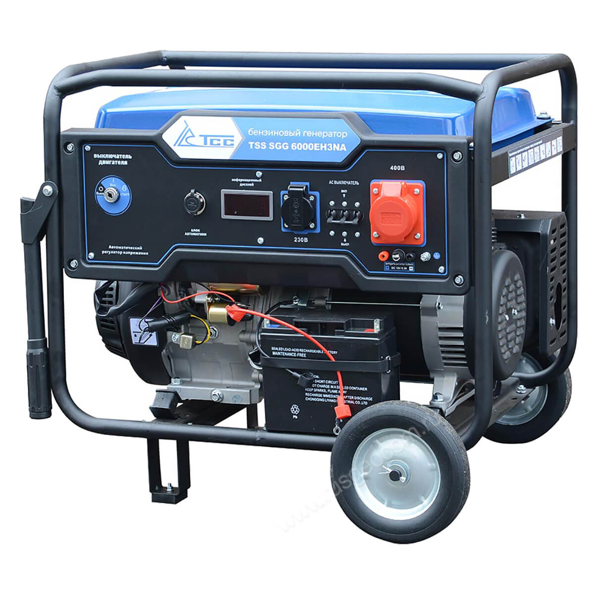 TSS SGG 6000EH3NA - бензиновый генератор с электрозапуском
