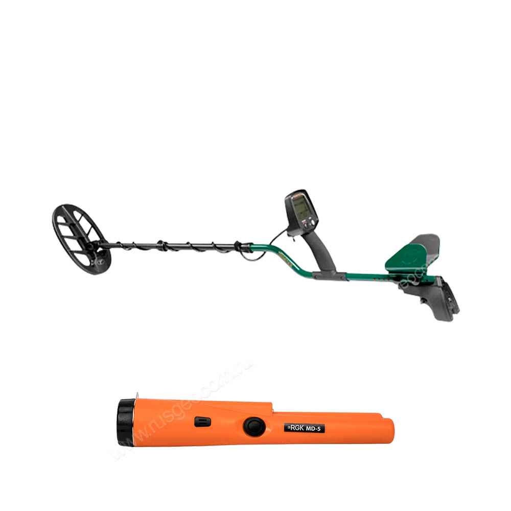 Комплект: металлоискатель Teknetics T2 + пинпоинтер RGK MD-5