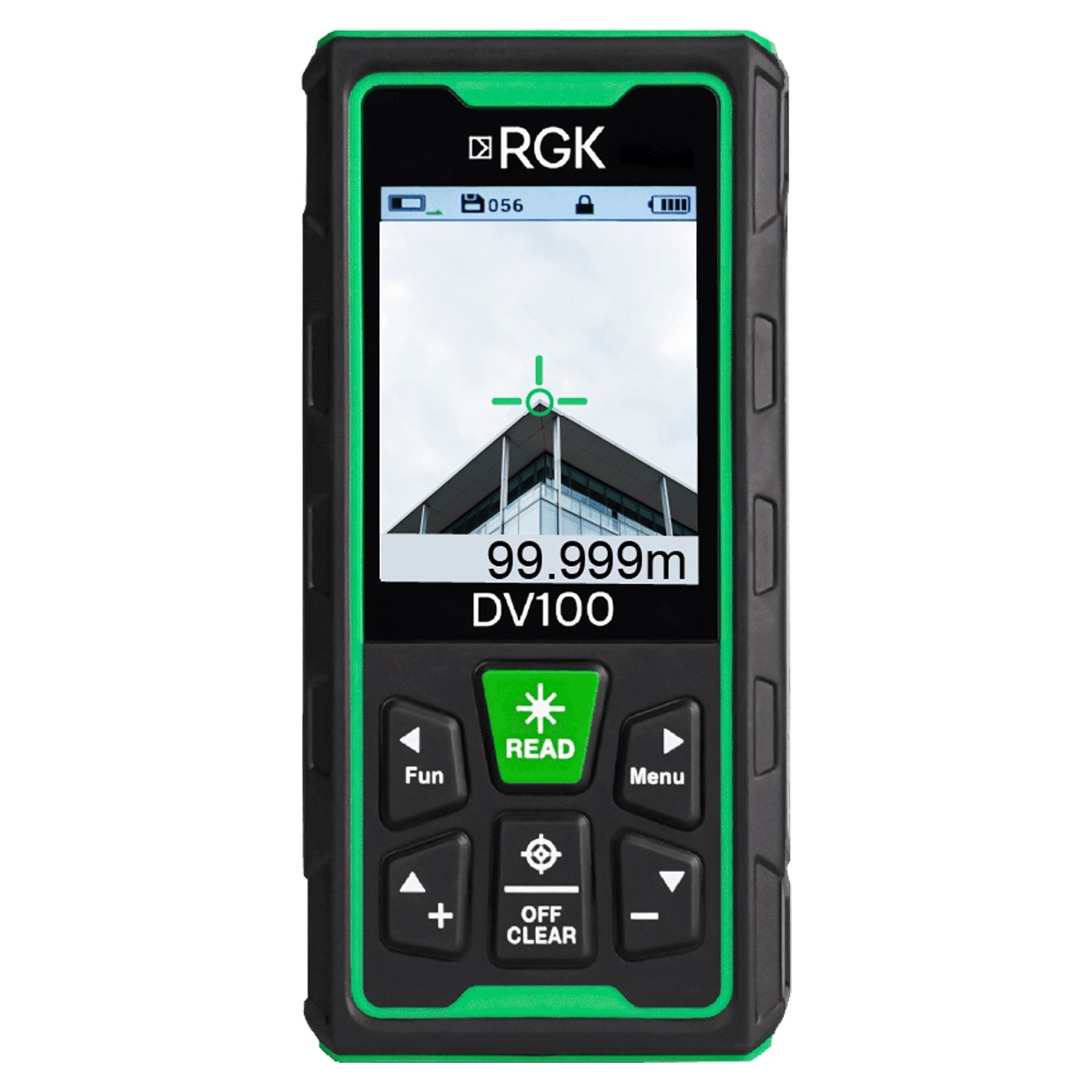 RGK DV100 с калибровкой - лазерный дальномер с видоискателем