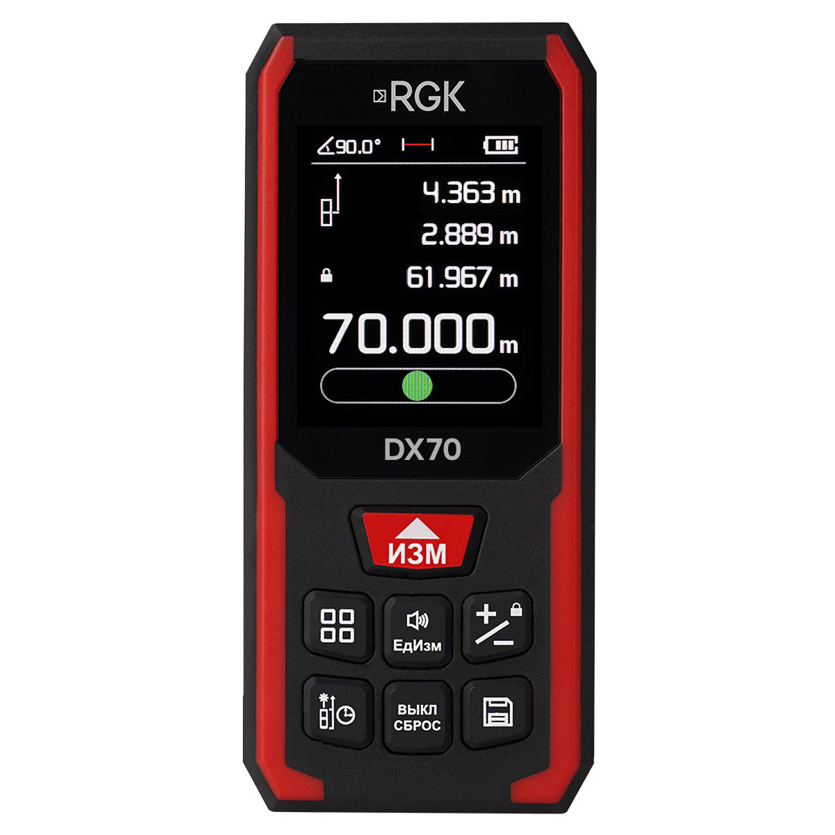 RGK DX70 - лазерный дальномер
