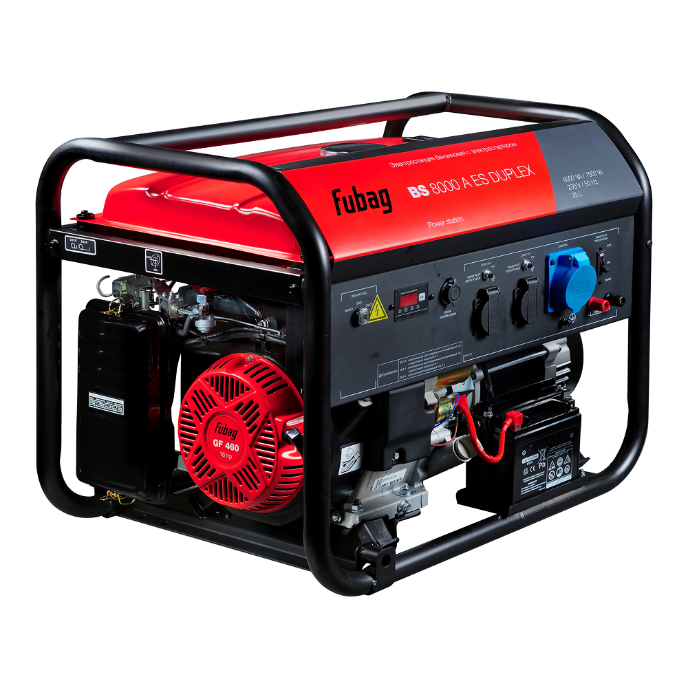 FUBAG BS 8000 A ES DUPLEX - бензиновый генератор