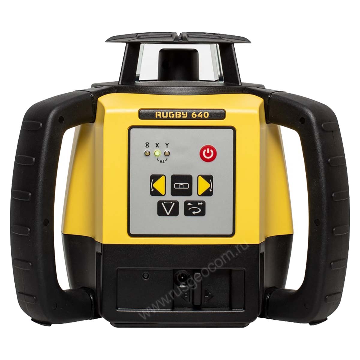 Leica Rugby 640G комплект - ротационный нивелир с красным лучом