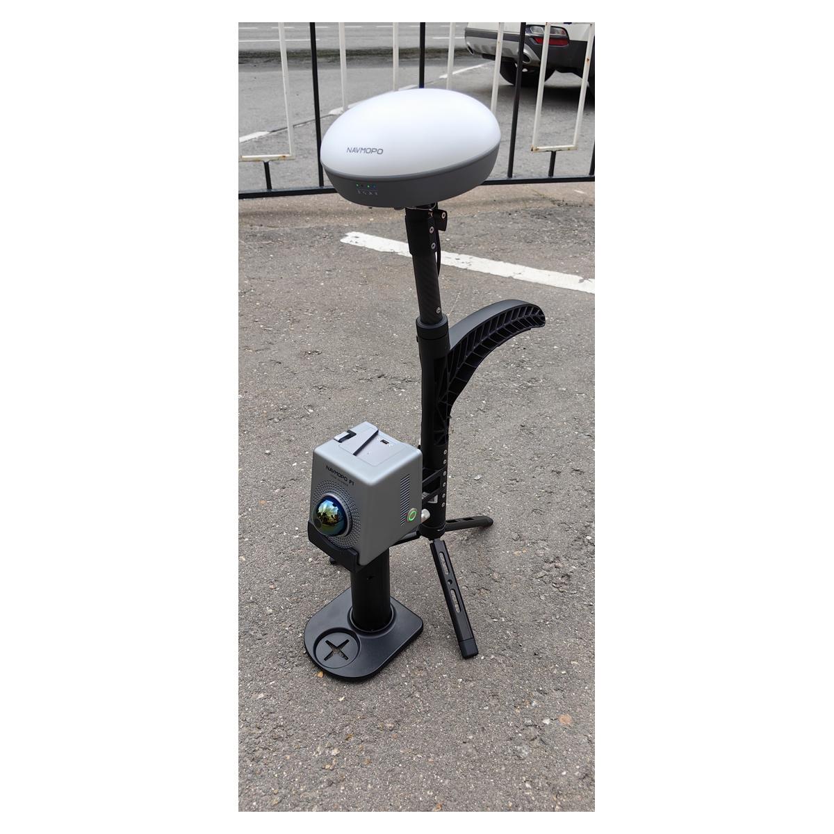 Веха на плечо для сканера NAVMOPO P1 (FJD Trion P1), адаптер для GNSS