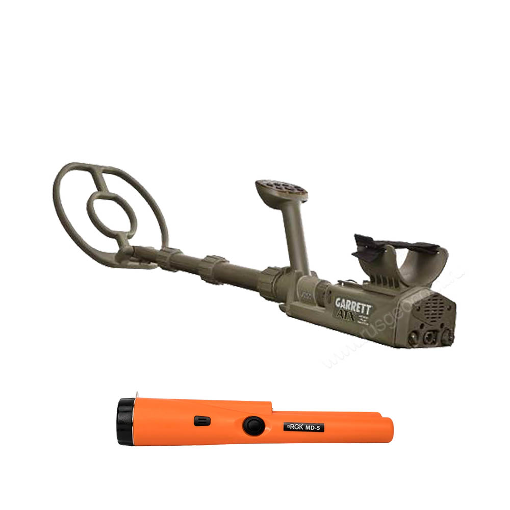 Комплект: металлоискатель Garrett ATX 10x12 + пинпоинтер RGK MD-5