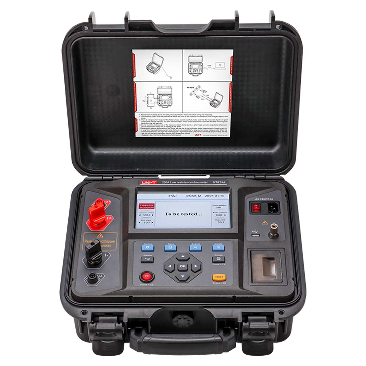 UNI-T UT625A - микроомметр