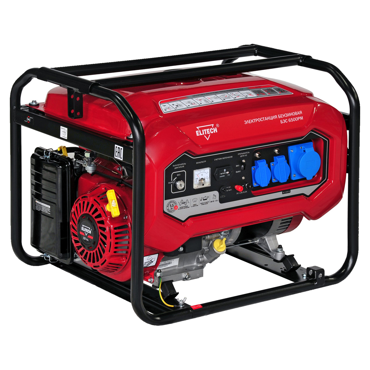 Elitech СТАНДАРТ БЭС 6500РМ - бензиновый генератор
