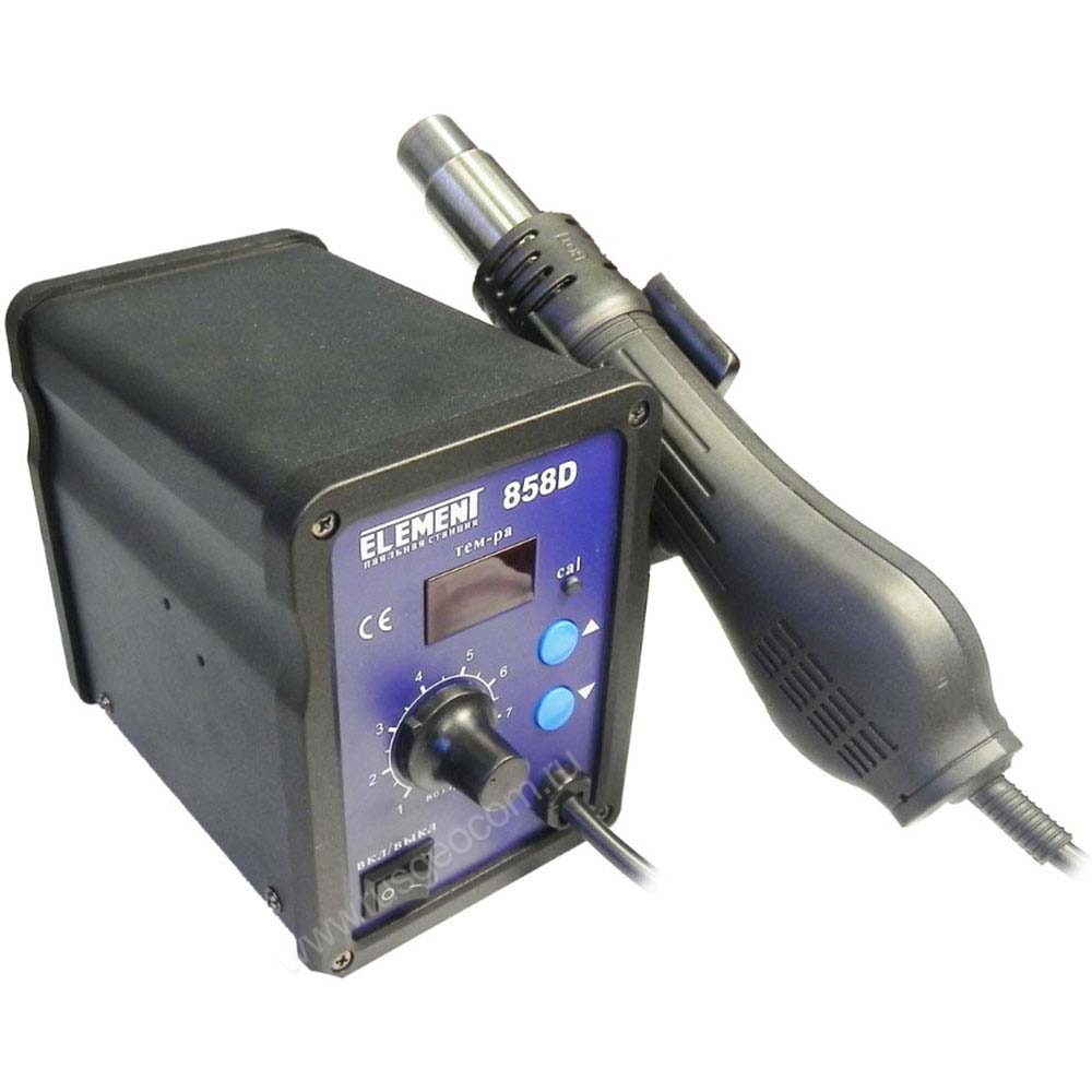 Паяльный фен ELEMENT 858D. Купить паяльный фен ELEMENT 858D цена