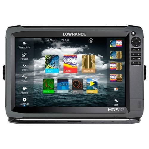Эхолот-картплоттер Lowrance HDS-12 Carbon no transducer