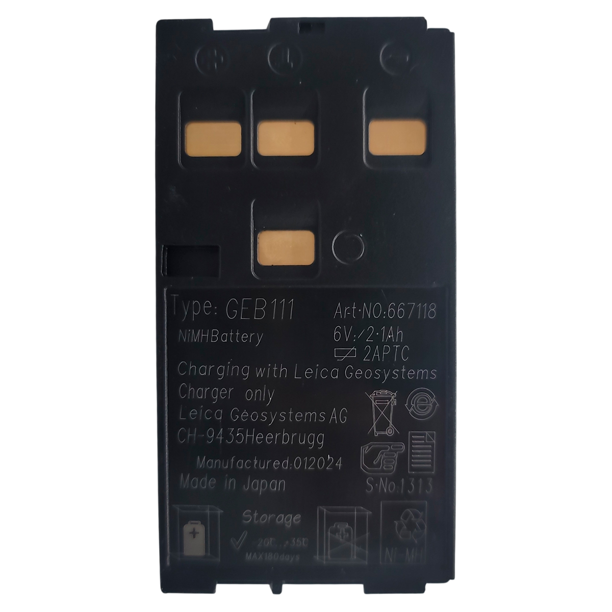 RGK Аккумулятор типа LEICA GEB111, аналог