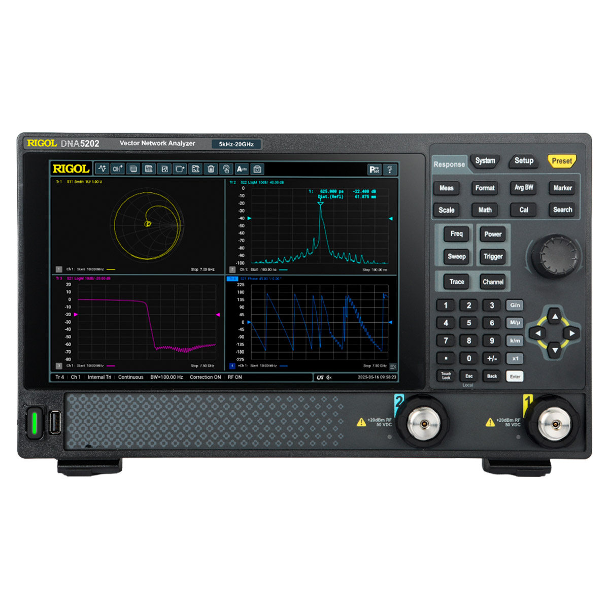 RIGOL DNA5202 - анализатор цепей векторный