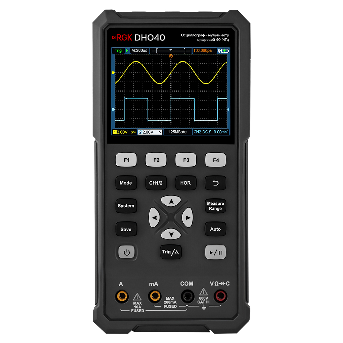 RGK DHO40 - осциллограф - мультиметр