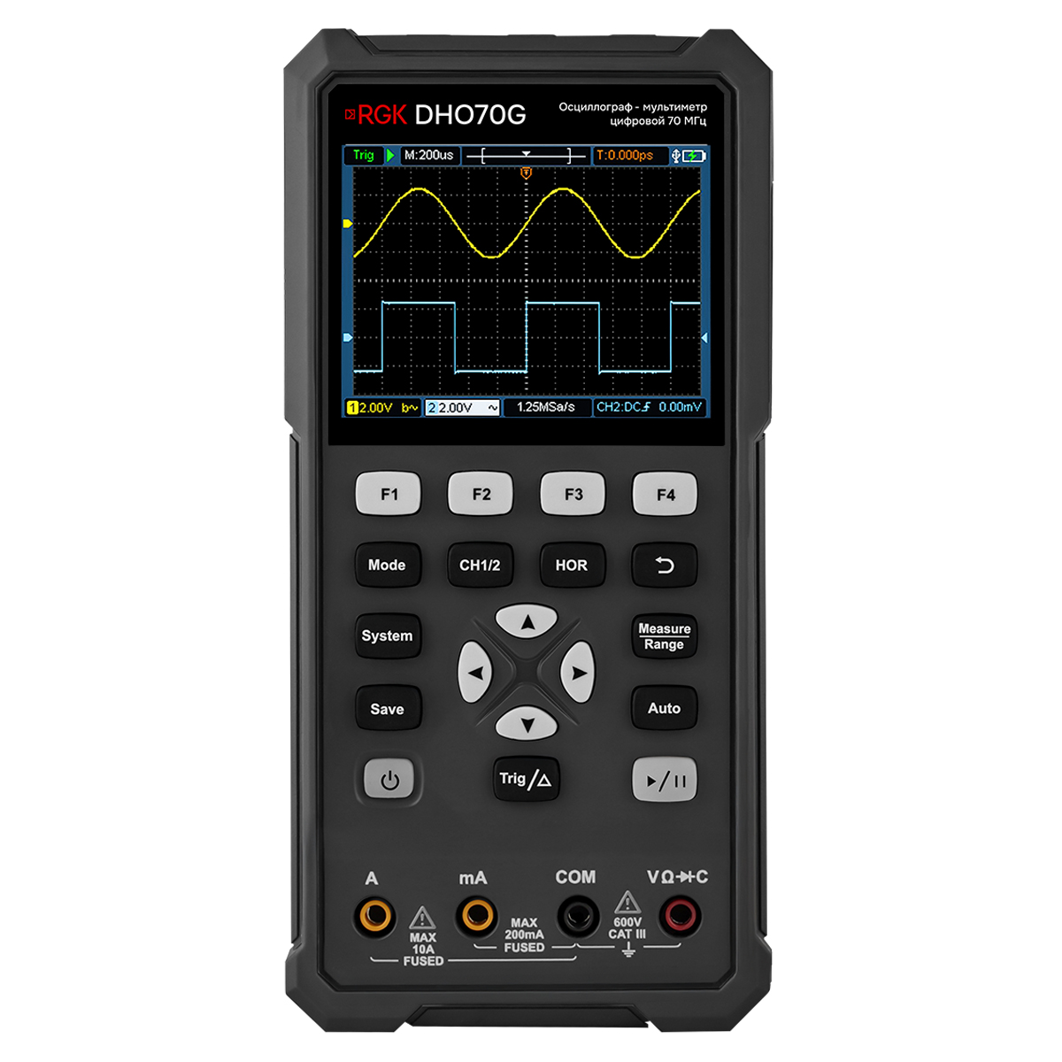 RGK DHO70G - осциллограф - мультиметр
