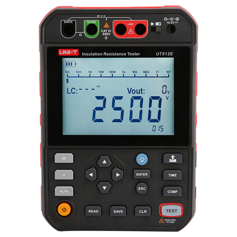 UNI-T UT512E - измеритель сопротивления изоляции