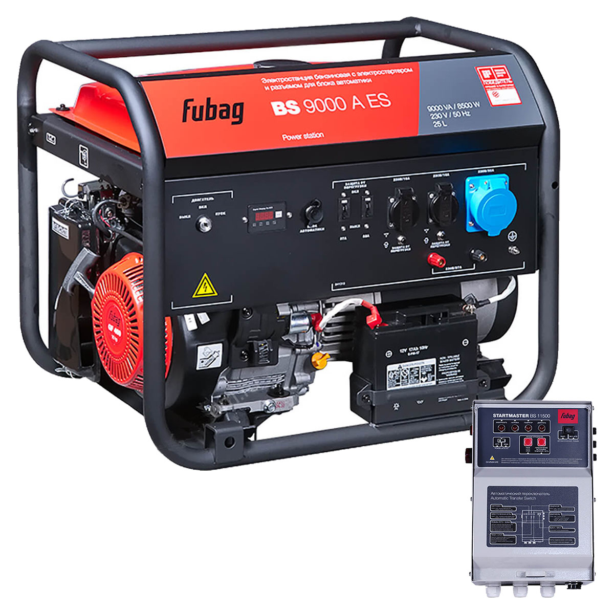 FUBAG BS 9000 A ES - бензиновый генератор