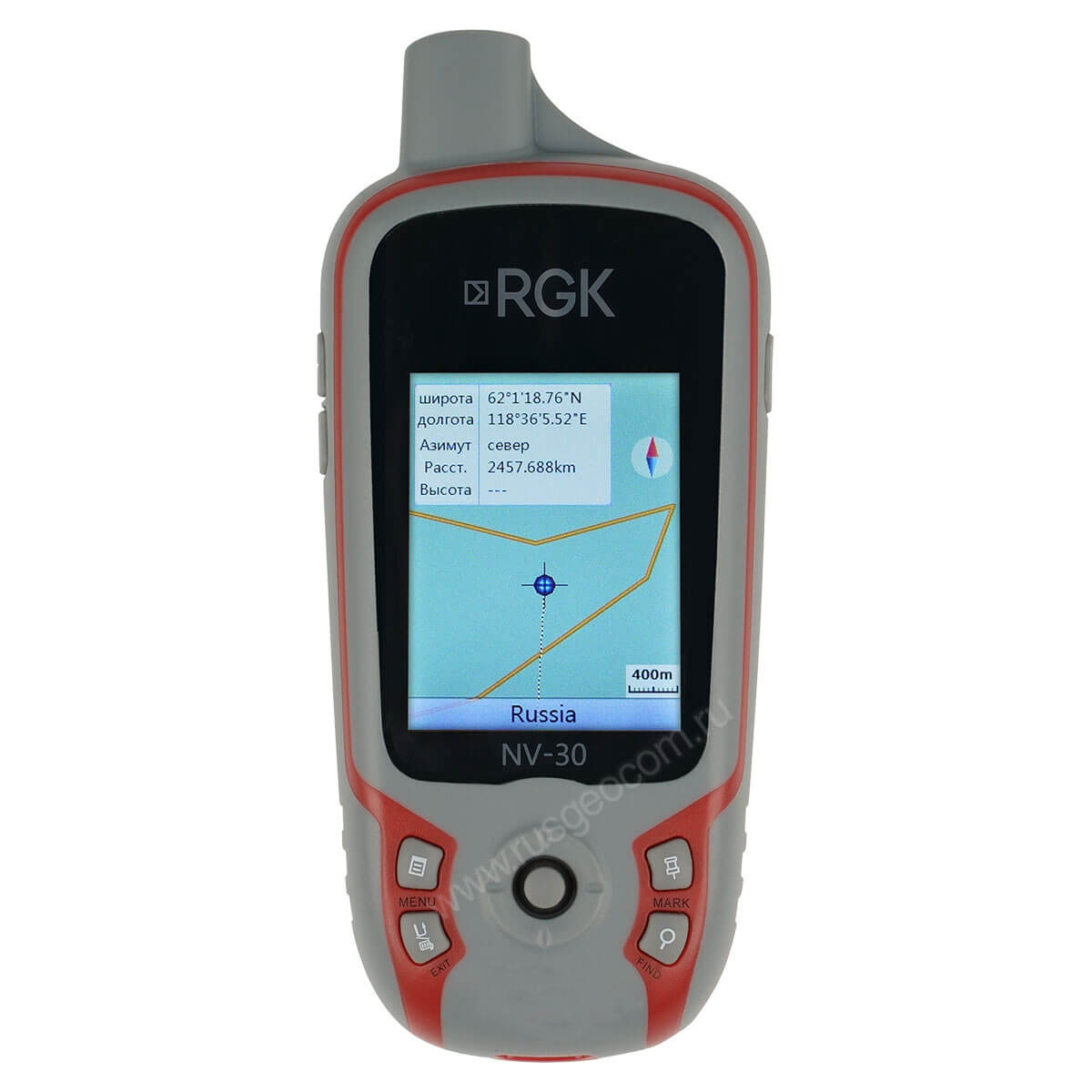 RGK NV-30 - туристический навигатор