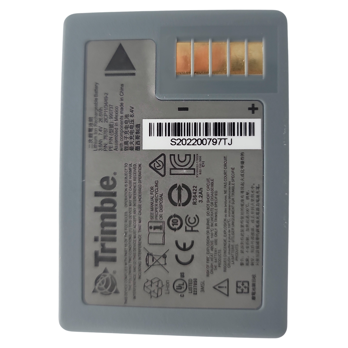 RGK Аккумулятор типа TRIMBLE 89840-00 для R10/R12, аналог