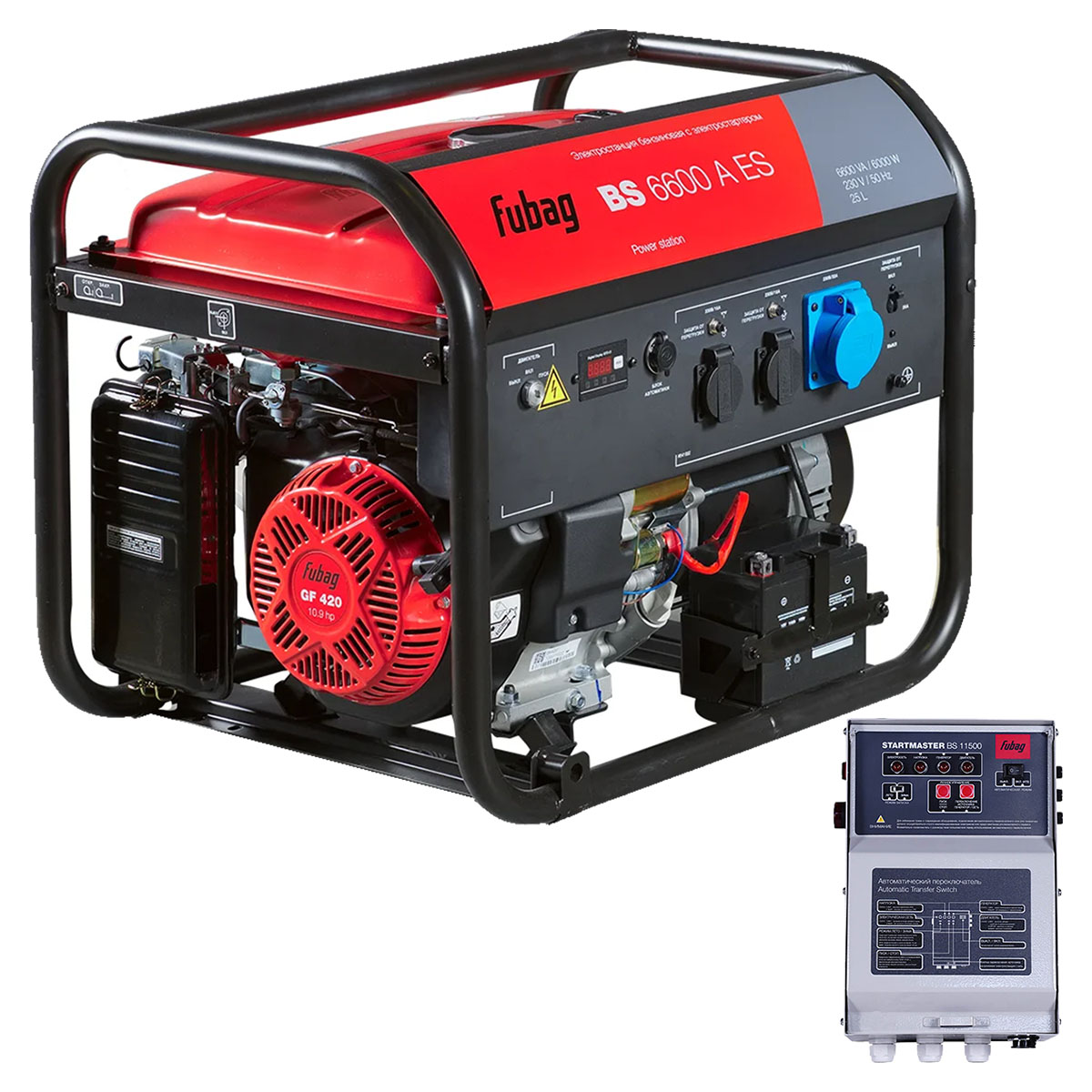 FUBAG BS 6600 A ES - бензиновый генератор