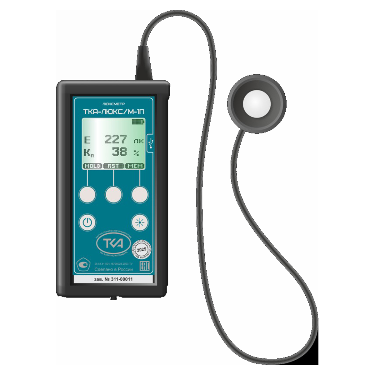 ТКА-Люкс/М-1П с поверкой - люксметр