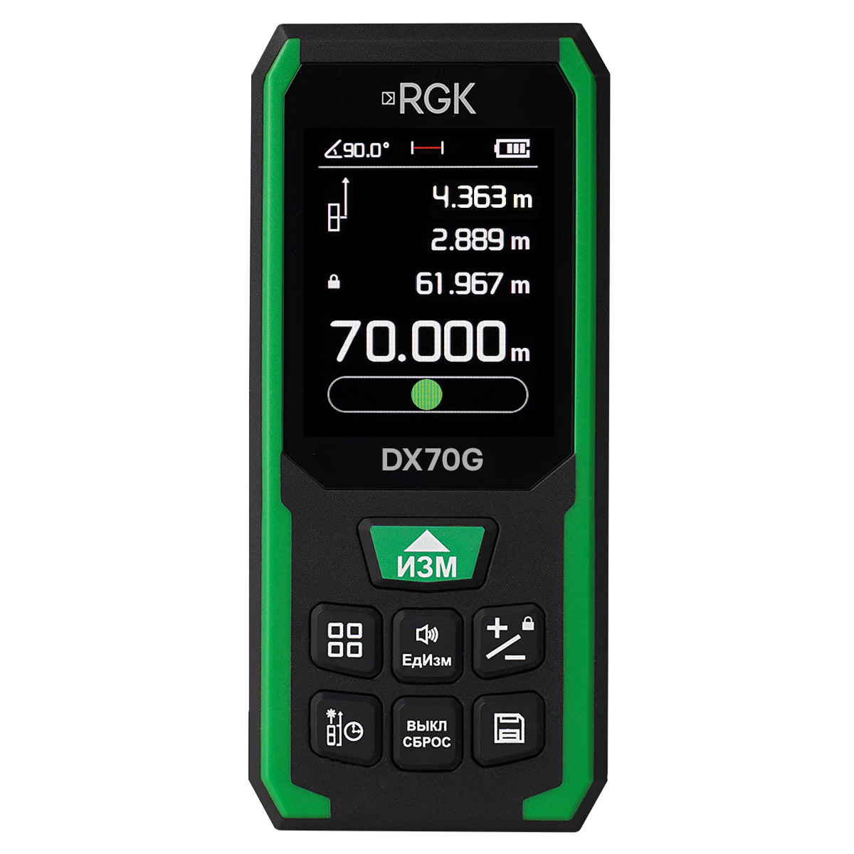RGK DX70G - лазерный дальномер
