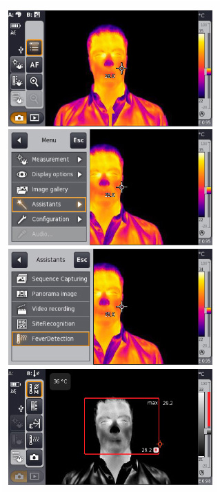 Запуск ассистента FeverDetection