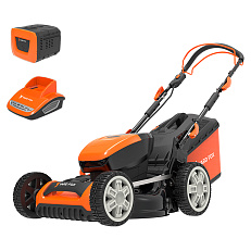 YARD FOX EL 4655 B SET 60V - аккумуляторная газонокосилка