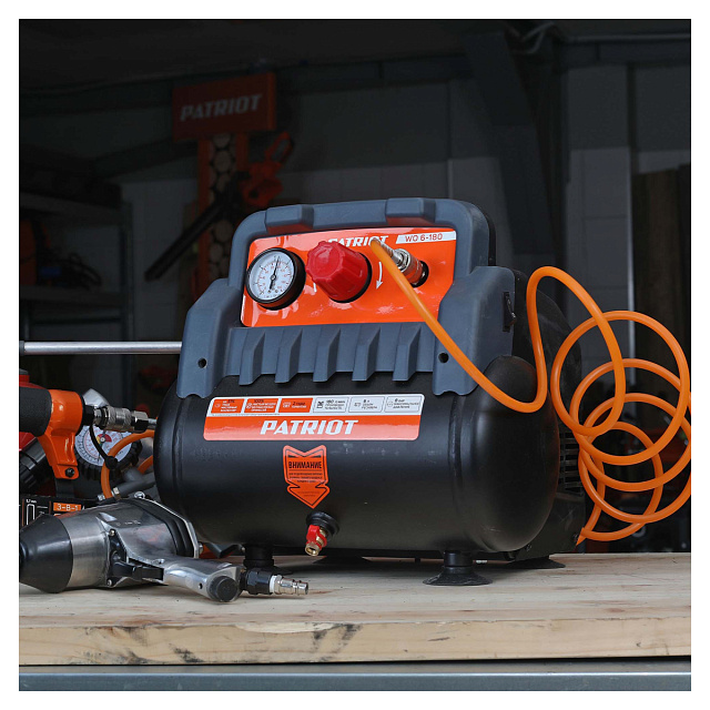 Patriot WO 6-180 - безмасляный компрессор