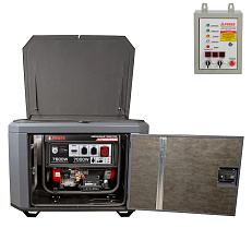 A-iPower A7500TEA в тихом зимнем кожухе 1200 RAL 7024 + блок автозапуска A-iPower 400 В, 25 А