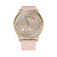 Часы для бега Garmin Vivomove Style светло-золотистый с розовым плетеным нейлоновым ремешком