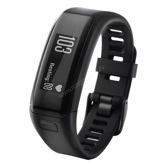 Фитнес-браслет Garmin vivosmart HR Black Large