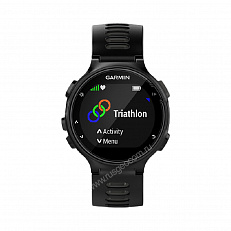 спорт-часы Garmin Forerunner 735XT HRM-Tri-Swim черно-серые