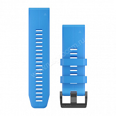 Ремешок сменный Garmin QuickFit 26 мм (силикон) синий