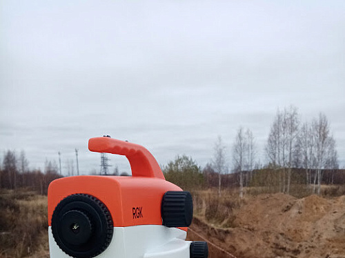 Комплект 3в1: нивелир RGK C-32 + штатив, рейка 3м