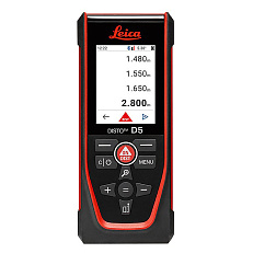 Leica DISTO D5 со штативом, адаптером и аксессуарами - лазерный дальномер с красным лучом